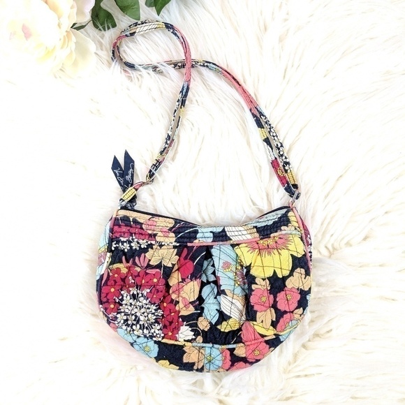 Vera Bradley Happy Snails Floral crossbody purse - Picture 5 of 7